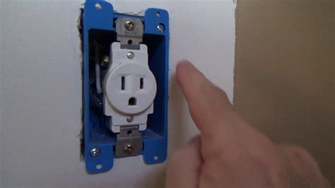 how to fix an electrical box that is loose|how to secure loose outlet.